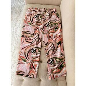 Eloquii Luxe Marble Print Pants - Size 20